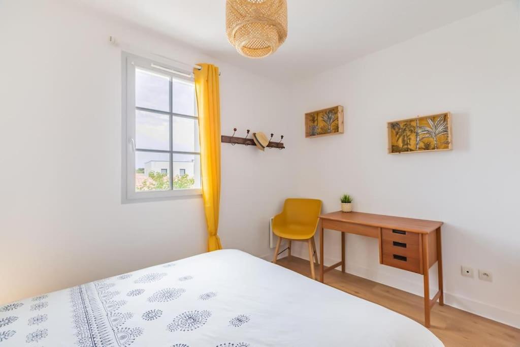 Jolie Maison Proche Mer - 8 Voyageurs - 4 Chambres วูซ์-ซัวร์-แมร์ ภายนอก รูปภาพ